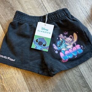 Zara Kids Black Disney Shorts